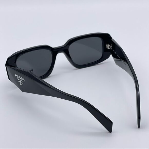 NEW PRADA Sunglasses PR17WS 1AB5S0 Black/Dark Grey Unisex - Picture 7 of 14